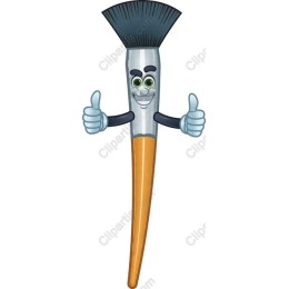 Cheerful Paintbrush