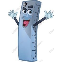 Cheerful Mascot Ruler