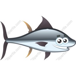 Playful Cartoon Fish