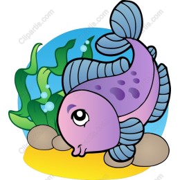 Whimsical Cartoon Fish