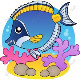 Vibrant Underwater Fish