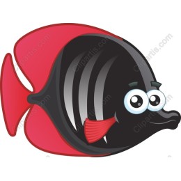 Cheerful Cartoon Fish