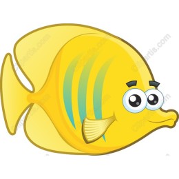 Cheerful Yellow Fish