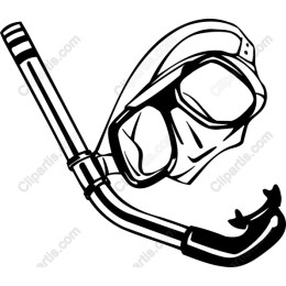 Snorkeling Mask and Snorkel