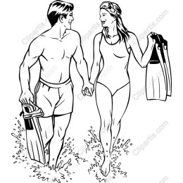 Beach Couple