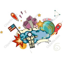 Cosmic Adventure Astronaut