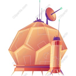 Futuristic Research Station