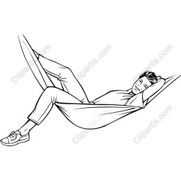 Relaxing in a Hammock