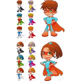 Superhero Bundle - Colorful and