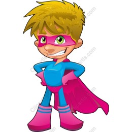 Cheerful Superhero