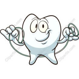 Toothy Tangle - Fun Tooth with Dental Floss