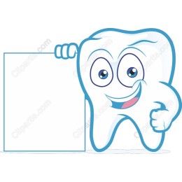 Cheerful Tooth Character