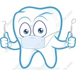 Cheerful Tooth Character