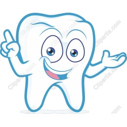 Cheerful Tooth Character