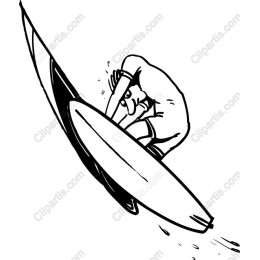 Surfer - Dynamic Surfing Action