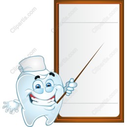 Cheerful Tooth Character