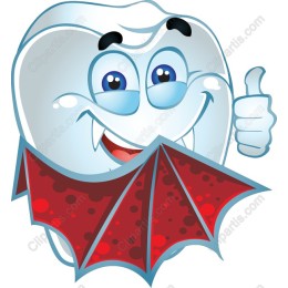 Cheerful Tooth Vampire