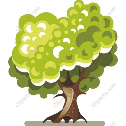 Stylized Green Tree
