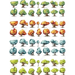Exclusive Tree Collection: Vibrant