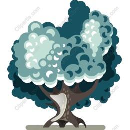 Vibrant Stylized Tree