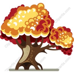 Vibrant Whimsical Tree