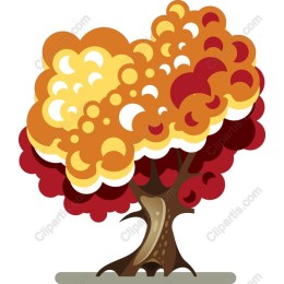Whimsical Autumn Tree