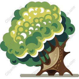 Vibrant Stylized Tree