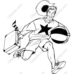 Energetic Young Man in Action