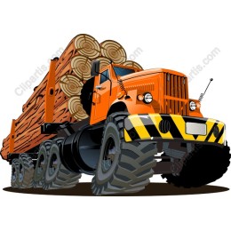 Heavy-Duty Logging Truck