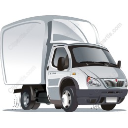 Modern Delivery Truck