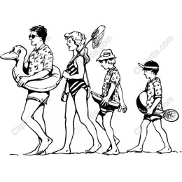 Joyful Family Beach Day