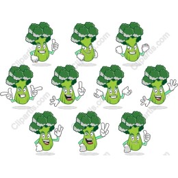 Broccoli Character Pack