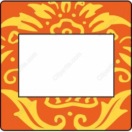 Vibrant Ornate Frame