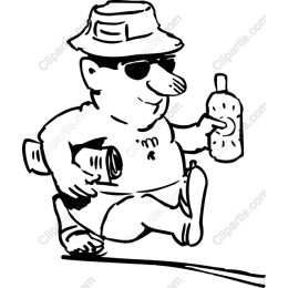 Summer Fun Beachgoer