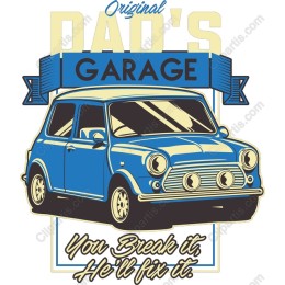 Dad's Garage Vintage Car