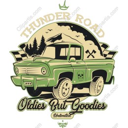 Thunder Road Oldies But Goodies Vintage Pickup Truck