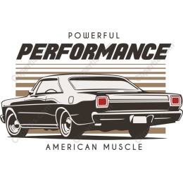 American Muscle Car - Powerful Performance