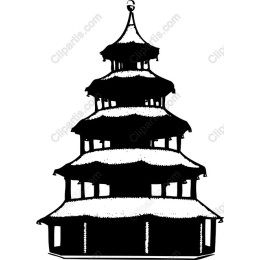 Elegant Multi-Tiered Pagoda