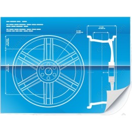 Alloy Wheel Blueprint