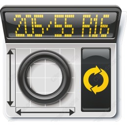 Tire Size Gauge - 205/55 R16