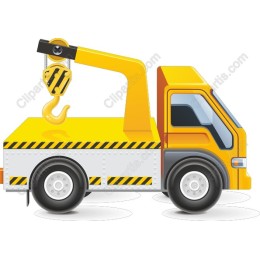 Vibrant Tow Truck