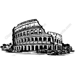 Colosseum Black-and-White