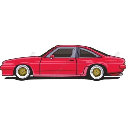 Classic Red Car