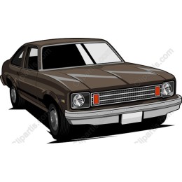 Classic Brown Car