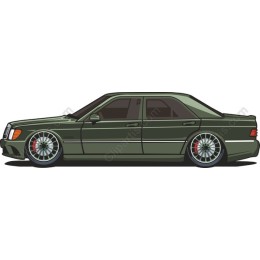 Lowered Luxury Sedan