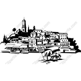 Coastal Village Serenity
