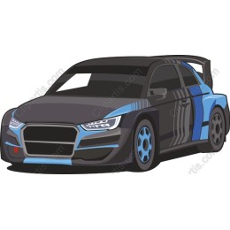 Sleek Race Car