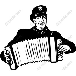 Joyful Accordion Player