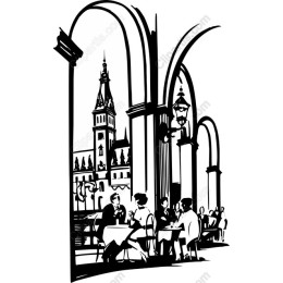 Charming Cafe Scene