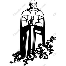 Heroic Figure with Sword